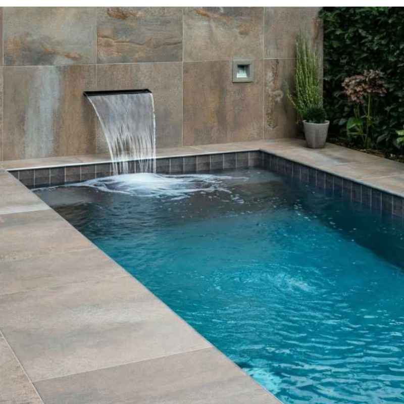 concrete inground plunge pool