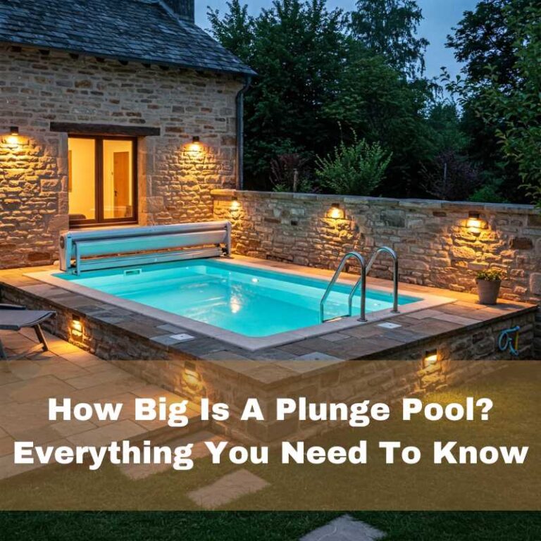 How big is a plunge pool