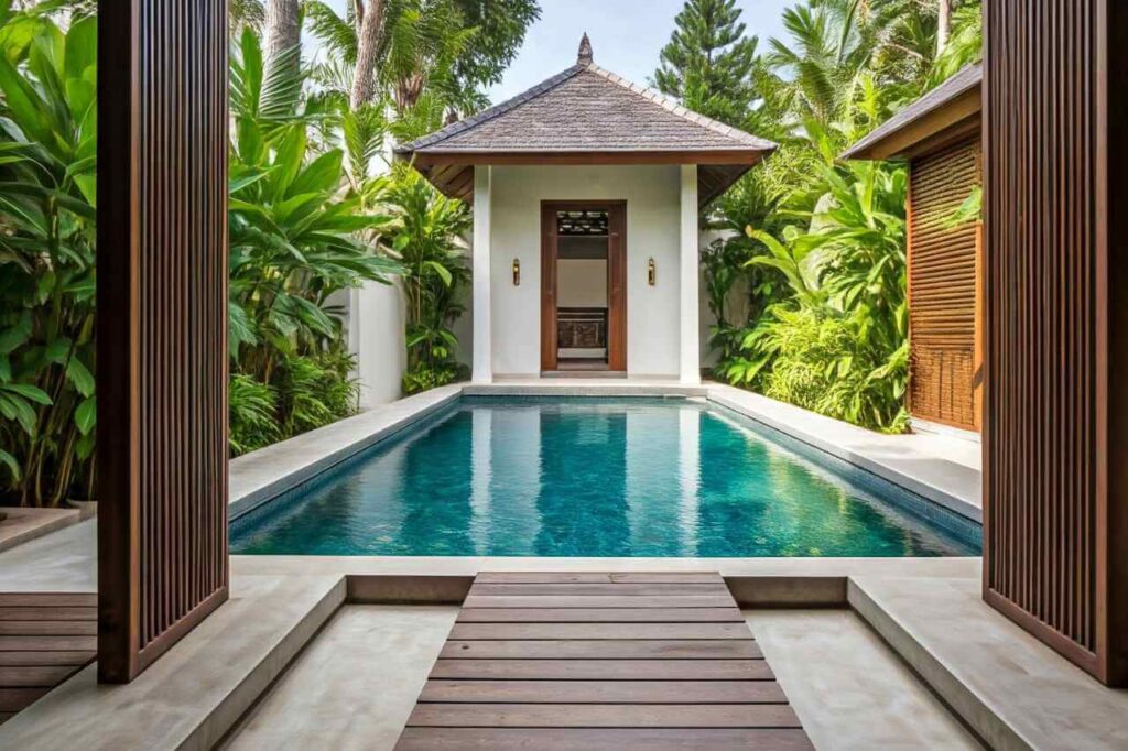 Plunge pool in Newcastle
