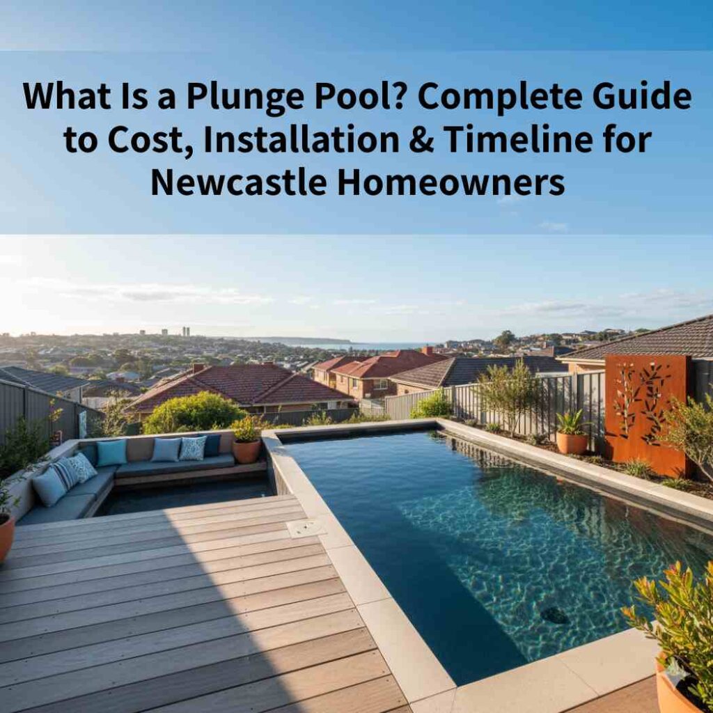 What Is a Plunge Pool? Complete Guide to Cost, Installation & Timeline for Newcastle Homeowners