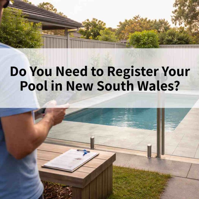 Do You Need to Register Your Pool in New South Wales?