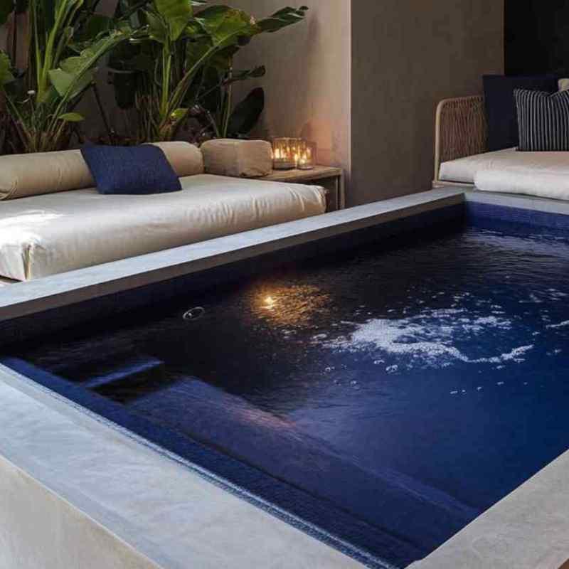 square fibreglass plunge pool sydney 2