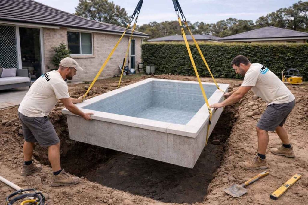 plunge pools newcastle team